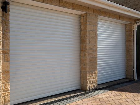 Insulated Roller Door in White